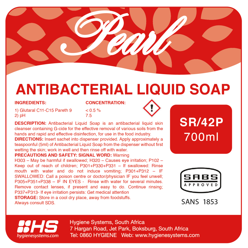 Antibacterial Liquid Soap Refills 700ml